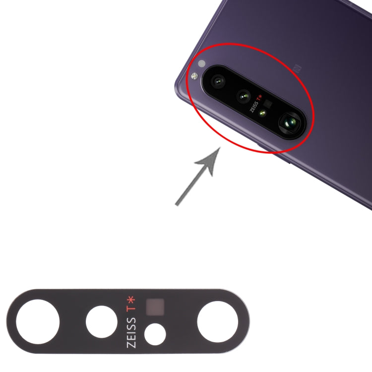 Rear Camera Lens For Sony Xperia 1 II, For Sony Xperia 1 II