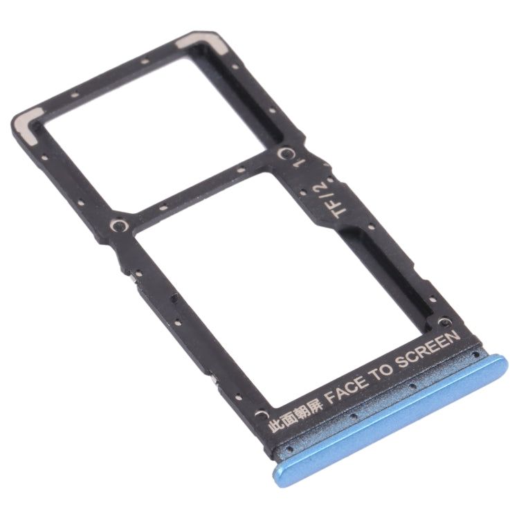 SIM Card Tray + SIM Card Tray / Micro SD Card Tray for Xiaomi Redmi Note 11 (China) 21091116AC / Redmi Note 11T 5G / Poco M4 Pro 5G 21091116AG, MZB0BGVIN, For Xiaomi Redmi Note 11 5G