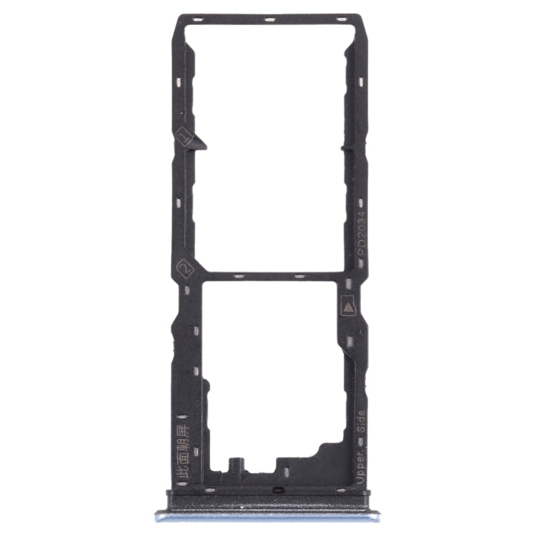 For vivo Y30 Standard / Y12s SIM Card Tray + SIM Card Tray + Micro SD Card Tray, For vivo Y30 Standard / Y12s