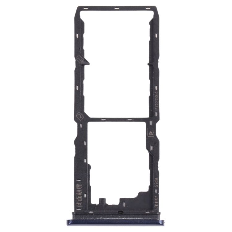 For vivo Y12S 2021 / Y12a V2069 SIM Card Tray + SIM Card Tray + Micro SD Card Tray, For vivo Y12S 2021 / Y12a