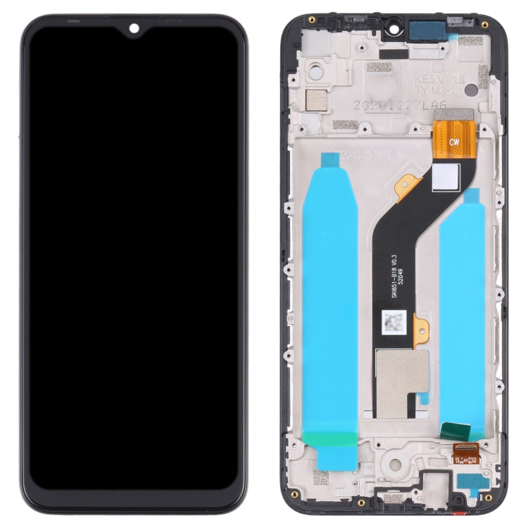 Schermo LCD originale e digitalizzatore assemblato completo con cornice per Tecno Spark Go 2020 / Spark 6 Go KE5J, For Tecno Spark Go 2020 / Spark 6 Go