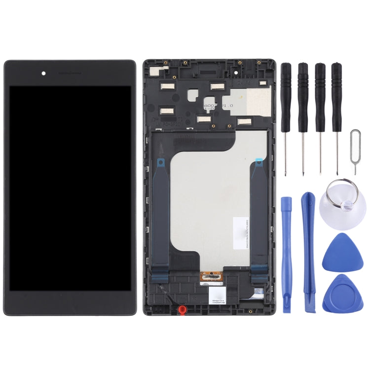 LCD Screen and Digitizer Full Assembly with Frame for Lenovo Tab 7 Essential TB-7304F TB-7304i, For Lenovo Tab 7 Essential OEM