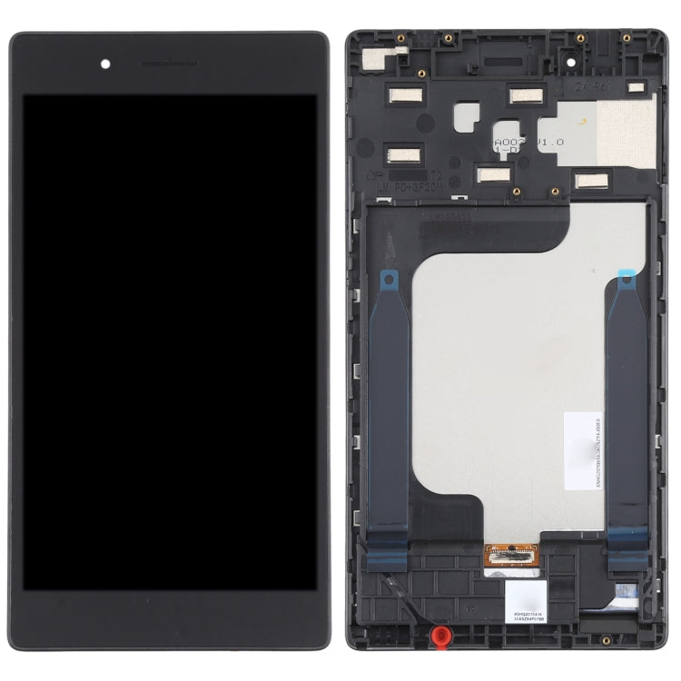 Schermo LCD e digitalizzatore assemblaggio completo con cornice per Lenovo Tab 7 Essential TB-7304F TB-7304i, For Lenovo Tab 7 Essential OEM