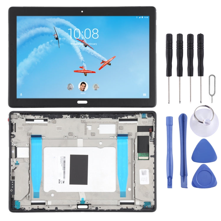 Schermo LCD e digitalizzatore assemblaggio completo con cornice per Lenovo Tab P10 TB-X705, TB-X705L, TB-X705F, TB-X705N, For Lenovo Tab P10