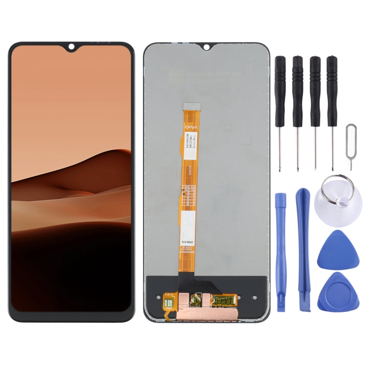 Original LCD Screen and Digitizer Full Assembly for Vivo Y20 / Y21S 2021 / Y20 2021 / iQOO U1x / Y20S / Y21i / Y30G / Y20s (G), For Vivo Y20 (Original)