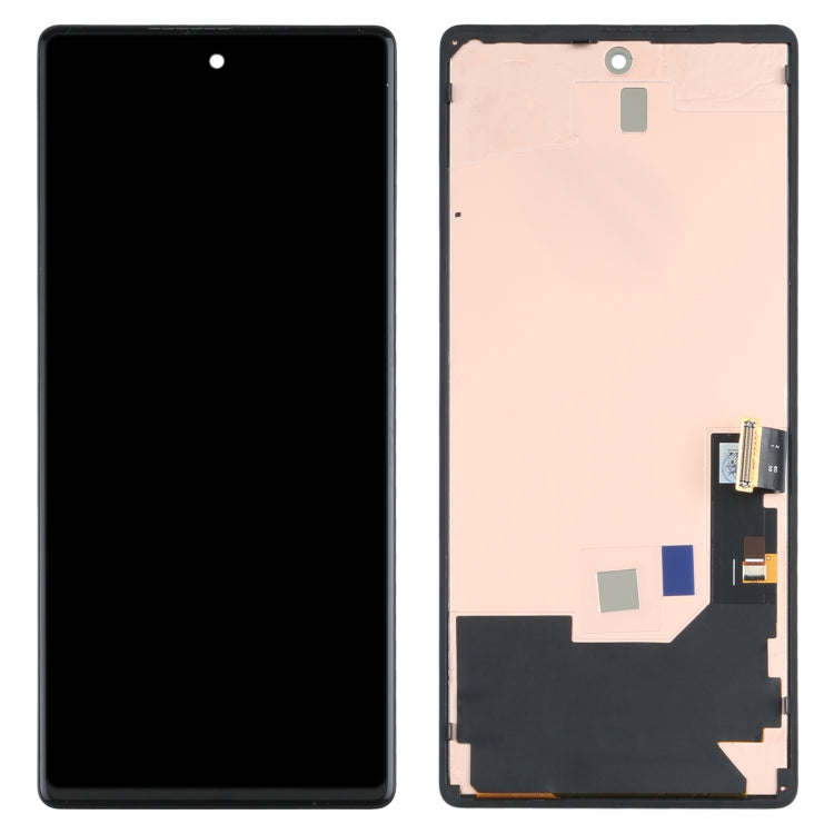 Schermo LCD in materiale AMOLED e digitalizzatore assemblaggio completo con cornice per Google Pixel 6, For Google Pixel 6 (Original)