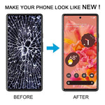 AMOLED LCD Screen and Digitizer Full Assembly with Frame for Google Pixel 6, For Google Pixel 6 (Original)