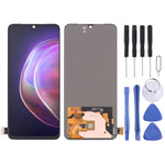 Original AMOLED LCD Screen and Digitizer Full Assembly for vivo V21 5G V2050, For vivo V21 5G(Original)