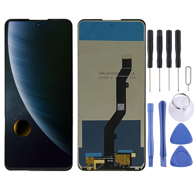 LCD Screen and Digitizer Full Assembly for ZTE Blade V30 9030, For ZTE Blade V30 9030