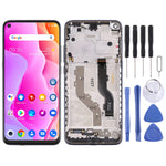 Schermo LCD e digitalizzatore assemblaggio completo con cornice per TCL 10L / 10 Lite T770H, For TCL 10L / 10 Lite(Silver), For TCL 10L / 10 Lite