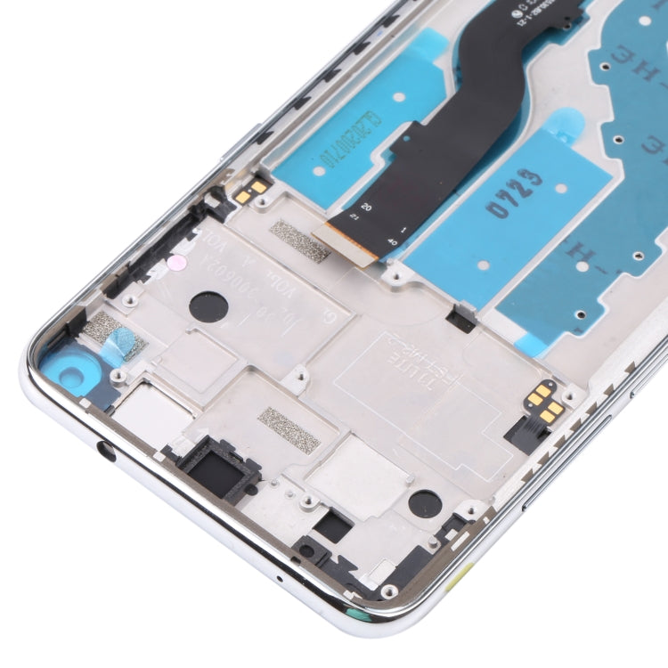 Schermo LCD e digitalizzatore assemblaggio completo con cornice per TCL 10L / 10 Lite T770H, For TCL 10L / 10 Lite(Silver), For TCL 10L / 10 Lite