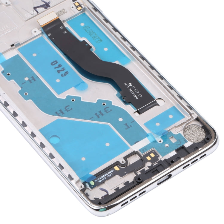 Schermo LCD e digitalizzatore assemblaggio completo con cornice per TCL 10L / 10 Lite T770H, For TCL 10L / 10 Lite(Silver), For TCL 10L / 10 Lite