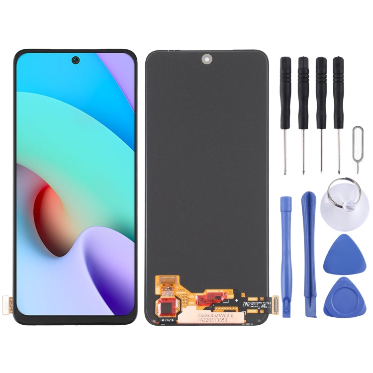 Materiale AMOLED Schermo LCD originale e digitalizzatore assemblaggio completo per Xiaomi Redmi Note 11 4G / Redmi Note 11S 4G/Poco M4 Pro, For Xiaomi Redmi Note 11 4G/Poco M4 Pro (AMOLED)