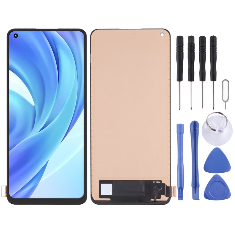 Materiale TFT Schermo LCD originale e digitalizzatore assemblaggio completo per Xiaomi Mi 11 Lite/11 Lite 5G NE, For Xiaomi Mi 11 Lite(TFT)