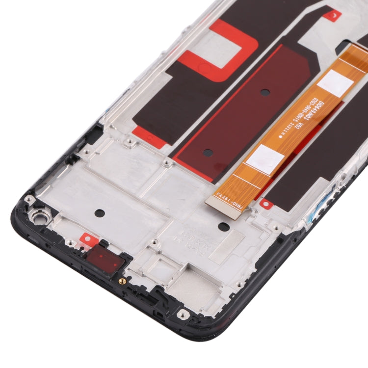 Schermo LCD originale e digitalizzatore assemblaggio completo con cornice per OPPO A74 5G CPH2197 CPH2263, For OPPO A74 5G(Original)