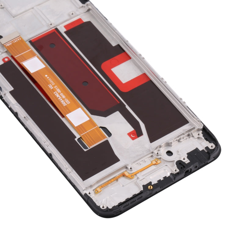 Original LCD Screen and Digitizer Full Assembly with Frame for OPPO A74 5G CPH2197 CPH2263, For OPPO A74 5G(Original)