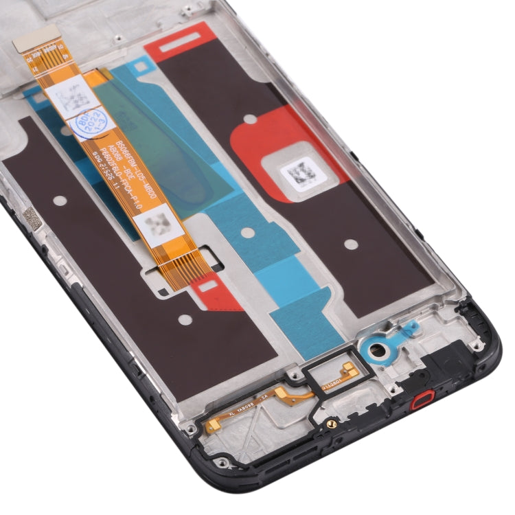 LCD Screen and Digitizer Full Assembly with Frame for OPPO Realme 8i RMX3151, For OPPO Realme 8i