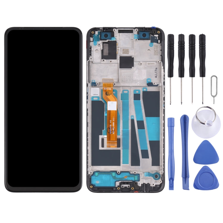 Schermo LCD e digitalizzatore assemblaggio completo con cornice per OPPO F11 Pro CPH1959 CPH2209 CPH1989, For OPPO F11 Pro