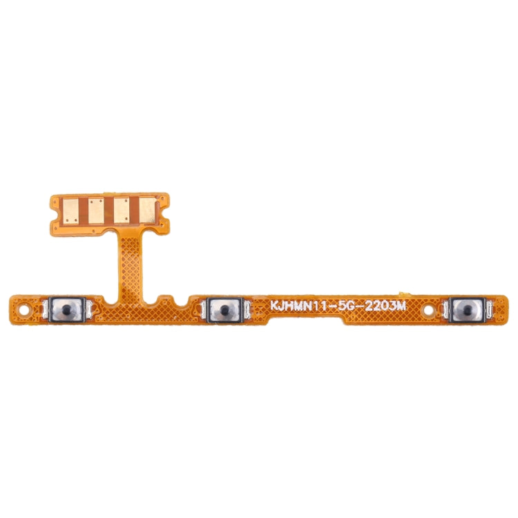 Power Button & Volume Button Flex Cable for Xiaomi Redmi Note 11 (China) 21091116AC / Redmi Note 11T 5G 21091116AI, For Xiaomi Redmi Note 11