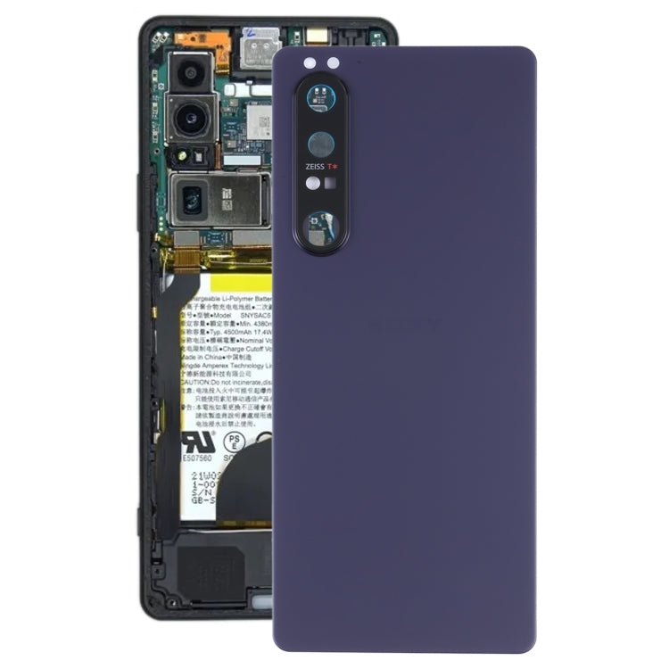 Original Back Battery Cover with Camera Lens for Sony Xperia 1 III, For Sony Xperia 1 III, For Sony Xperia 1 III(Original)