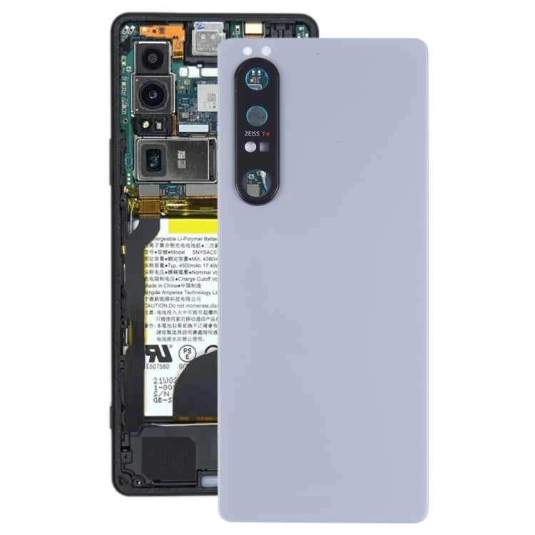 Original Back Battery Cover with Camera Lens for Sony Xperia 1 III, For Sony Xperia 1 III, For Sony Xperia 1 III(Original)