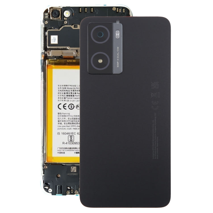 Per OPPO A77 5G / A77s Cover posteriore batteria originale con copriobiettivo fotocamera, For OPPO A77s (Original), For OPPO A77s