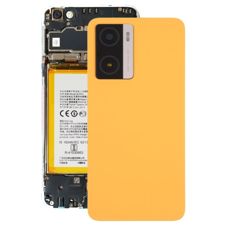 Per OPPO A77 5G / A77s Cover posteriore batteria originale con copriobiettivo fotocamera, For OPPO A77s (Original), For OPPO A77s