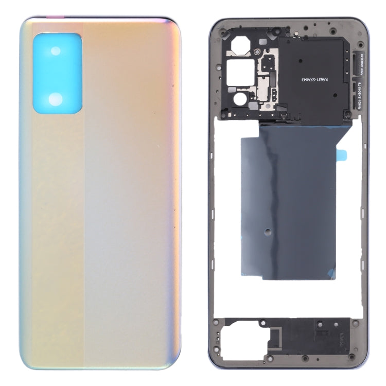 For OPPO Realme GT Neo RMX3031 Middle Frame Plate + Battery Back Cover, For OPPO Realme GT Neo (Black), For OPPO Realme GT Neo (Silver)