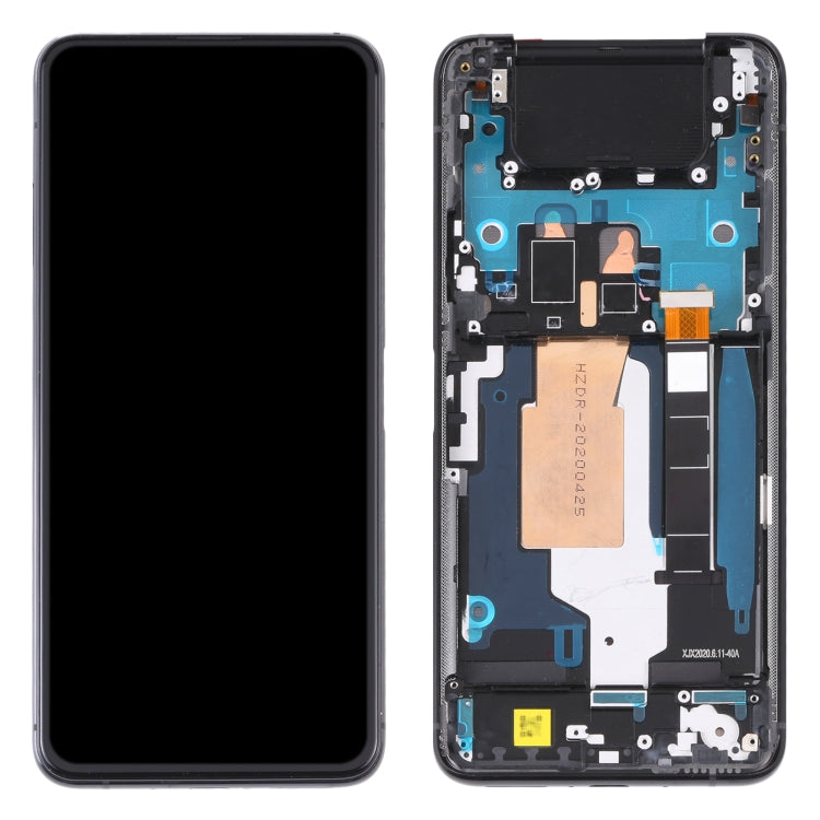 90Hz AMOLED LCD Screen and Digitizer Full Assembly with Frame for Asus Zenfone 7 Pro / Zenfone 7 ZS670KS ZS671KS, For Asus Zenfone 7 Pro / Zenfone 7