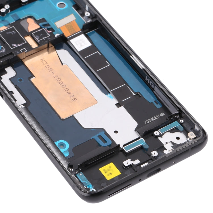 Schermo LCD in materiale AMOLED da 90 Hz e digitalizzatore assemblaggio completo con cornice per Asus Zenfone 7 Pro / Zenfone 7 ZS670KS ZS671KS, For Asus Zenfone 7 Pro / Zenfone 7