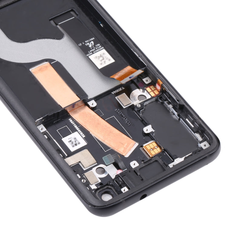 Schermo LCD in materiale AMOLED e digitalizzatore assemblaggio completo con cornice per Asus Zenfone 8 ZS590KS, For Asus Zenfone 8