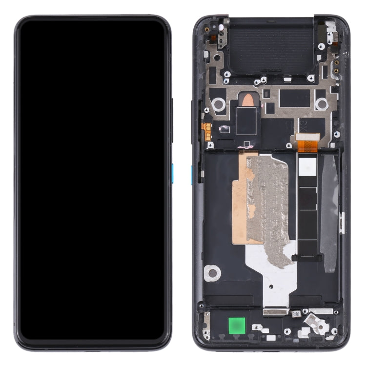 Schermo LCD e digitalizzatore assemblaggio completo con cornice per Asus Zenfone 8 Flip ZS672KS, For Asus Zenfone 8 Flip