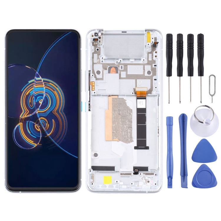 Schermo LCD e digitalizzatore assemblaggio completo con cornice per Asus Zenfone 8 Flip ZS672KS, For Asus Zenfone 8 Flip