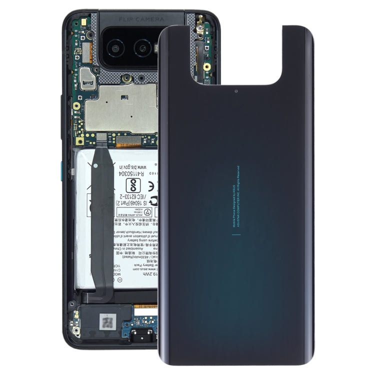 Cover posteriore in vetro per batteria per Asus Zenfone 7 Pro ZS671KS, For Asus Zenfone 7 Pro