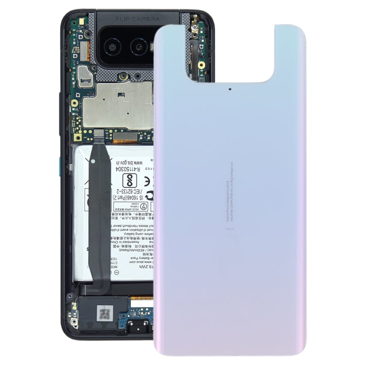 Glass Back Battery Cover For Asus Zenfone 7 Pro ZS671KS, For Asus Zenfone 7 Pro