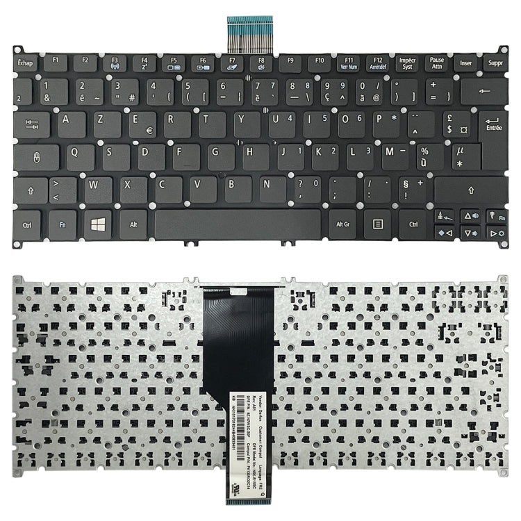 Per Acer Aspire One 725 726 756 V5-123 E3-112 S3-391 V3-112 V5-171 Tastiera versione francese, French Version
