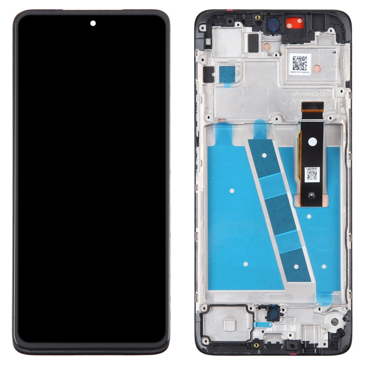 Original LCD Screen For Motorola Moto G72 Digitizer Full Assembly With Frame