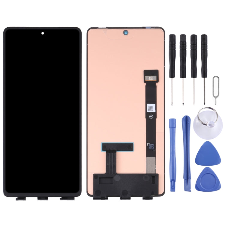 Original OLED LCD Screen and Digitizer Full Assembly for Motorola Edge X30, For Motorola Edge X30(Original)