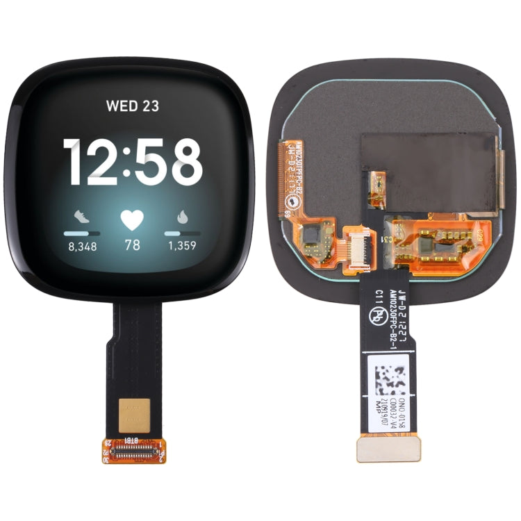 Schermo LCD originale e digitalizzatore assemblaggio completo per Fitbit Versa 3 / Fitbit Sense, For Fitbit Versa 3 / Fitbit Sense