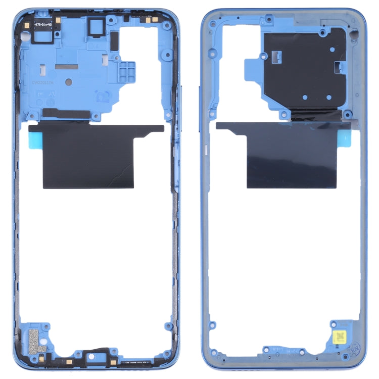 Original Middle Frame Plate for Xiaomi Poco M4 Pro 4G MZB0B5VIN, For Xiaomi Poco M4 Pro 4G