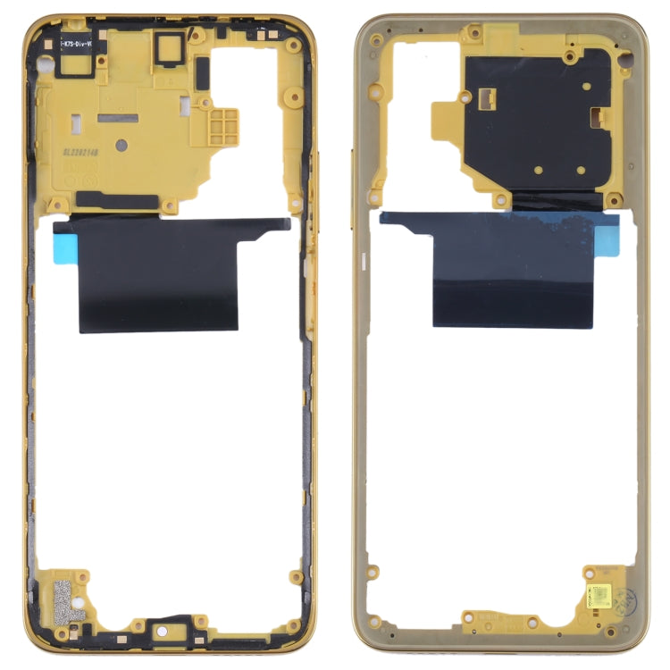 Original Middle Frame Plate for Xiaomi Poco M4 Pro 4G MZB0B5VIN, For Xiaomi Poco M4 Pro 4G