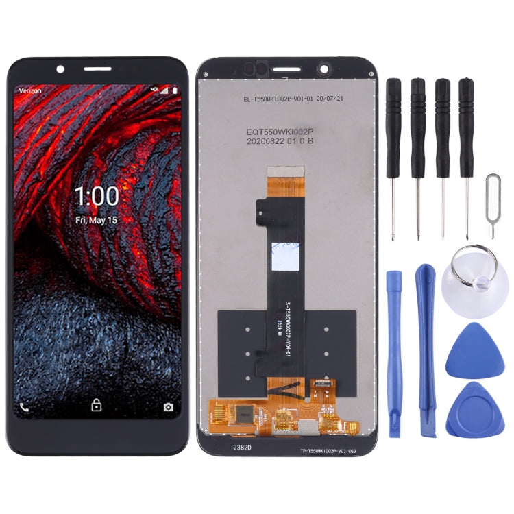 LCD Screen and Digitizer Full Assembly for Nokia 2 V Tella/C2 Tava/C2 Tennen, For Nokia 2 V Tella/C2 Tava/C2 Tennen