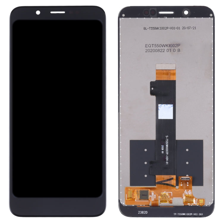 LCD Screen and Digitizer Full Assembly for Nokia 2 V Tella/C2 Tava/C2 Tennen, For Nokia 2 V Tella/C2 Tava/C2 Tennen