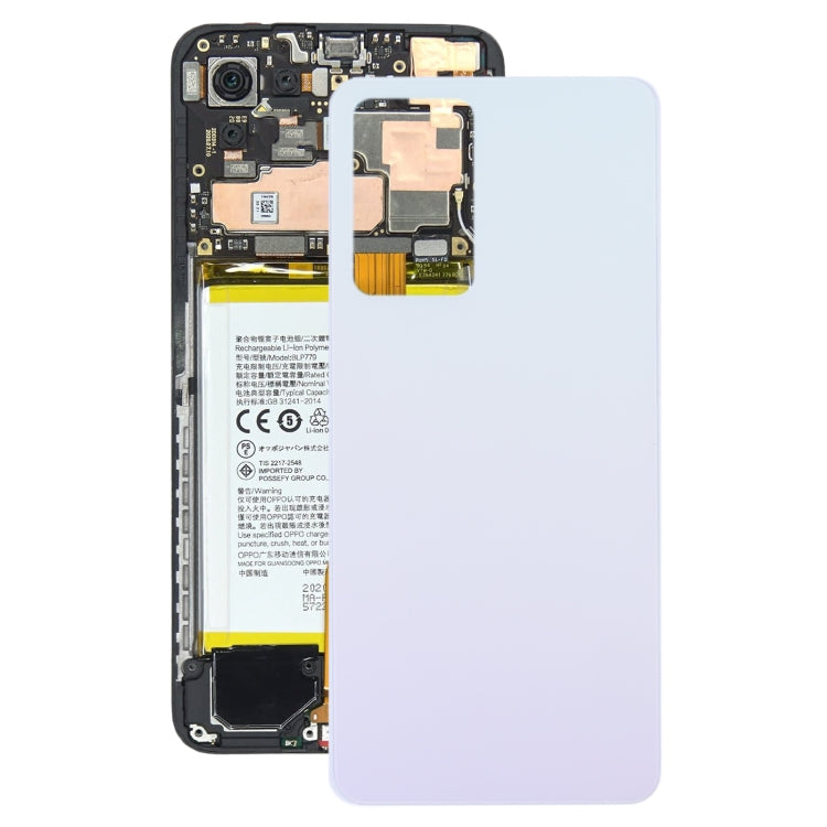 For OPPO Reno7 Pro 5G Glass Back Battery Cover, For OPPO Reno7 Pro 5G