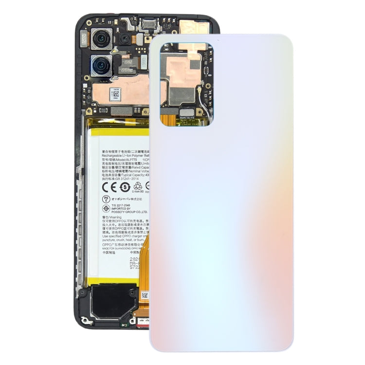 For OPPO Reno7 5G China Glass Battery Back Cover, For OPPO Reno7 5G China