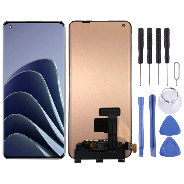 Per OnePlus 10 Pro NE2210 con digitalizzatore schermo LCD originale con assemblaggio completo, For OnePlus 10 Pro(AMOLED)