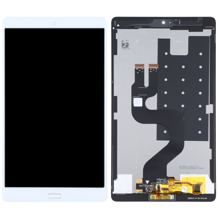 Schermo LCD originale e digitalizzatore assemblaggio completo con impronta digitale per Huawei MediaPad M3 8.4 BTV-W09/BTV-DL09, For Huawei MediaPad M3