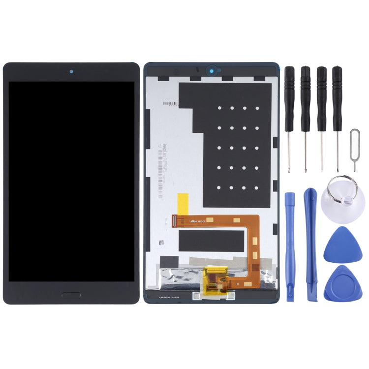 Schermo LCD originale e digitalizzatore assemblaggio completo con impronta digitale per Huawei MediaPad M3 Lite 8.0 CPN-W09, For Huawei MediaPad M3 Lite 8