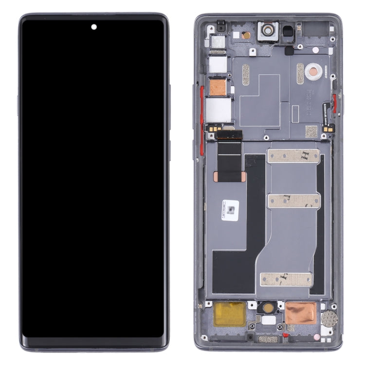 Original LCD Screen and Digitizer Full Assembly with Frame for TCL 20 Pro 5G T810H, For TCL 20 Pro 5G（Original）