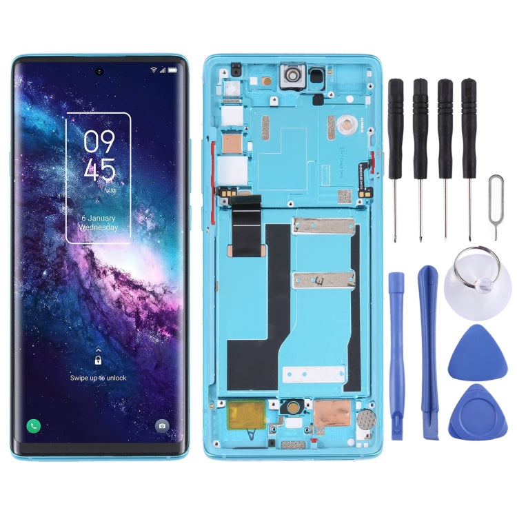 Original LCD Screen and Digitizer Full Assembly with Frame for TCL 20 Pro 5G T810H, For TCL 20 Pro 5G（Original）